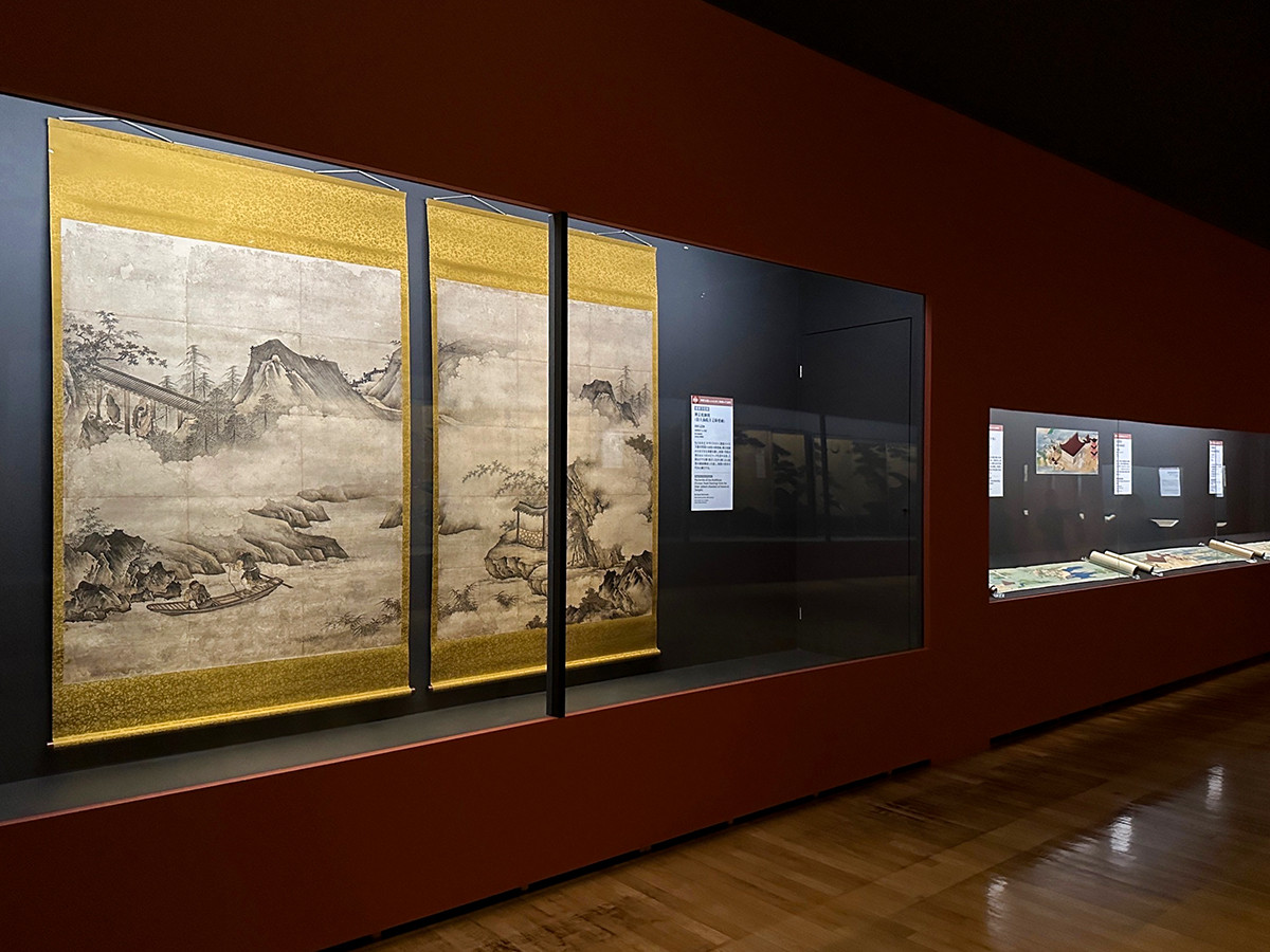 東京国立博物館 特別展「やまと絵 －受け継がれる王朝の美－」会場