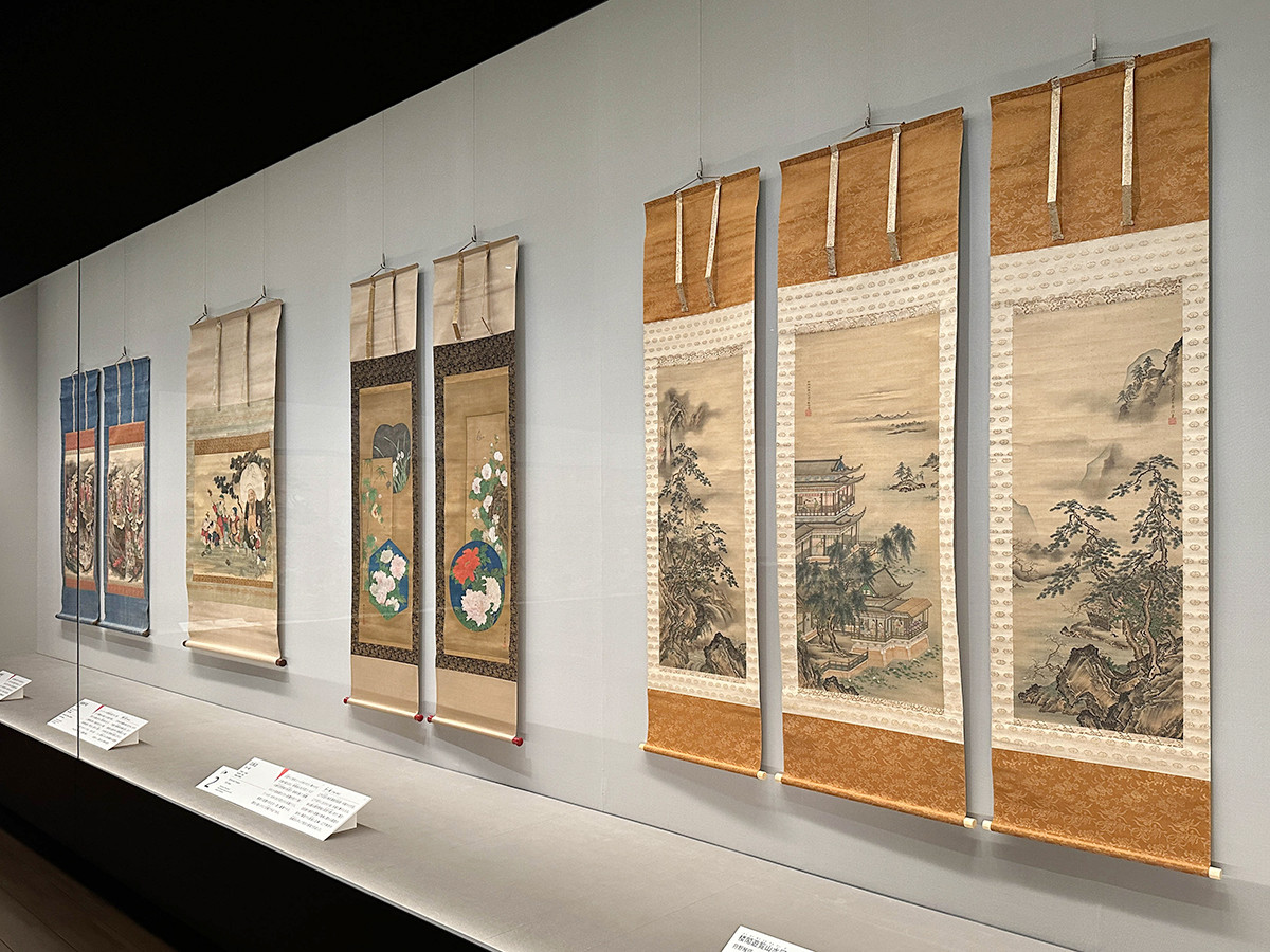 サントリー美術館「激動の時代　幕末明治の絵師たち」会場