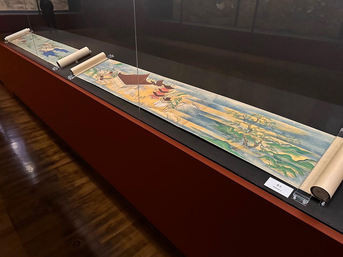東京国立博物館 特別展「やまと絵 -受け継がれる王朝の美-」会場