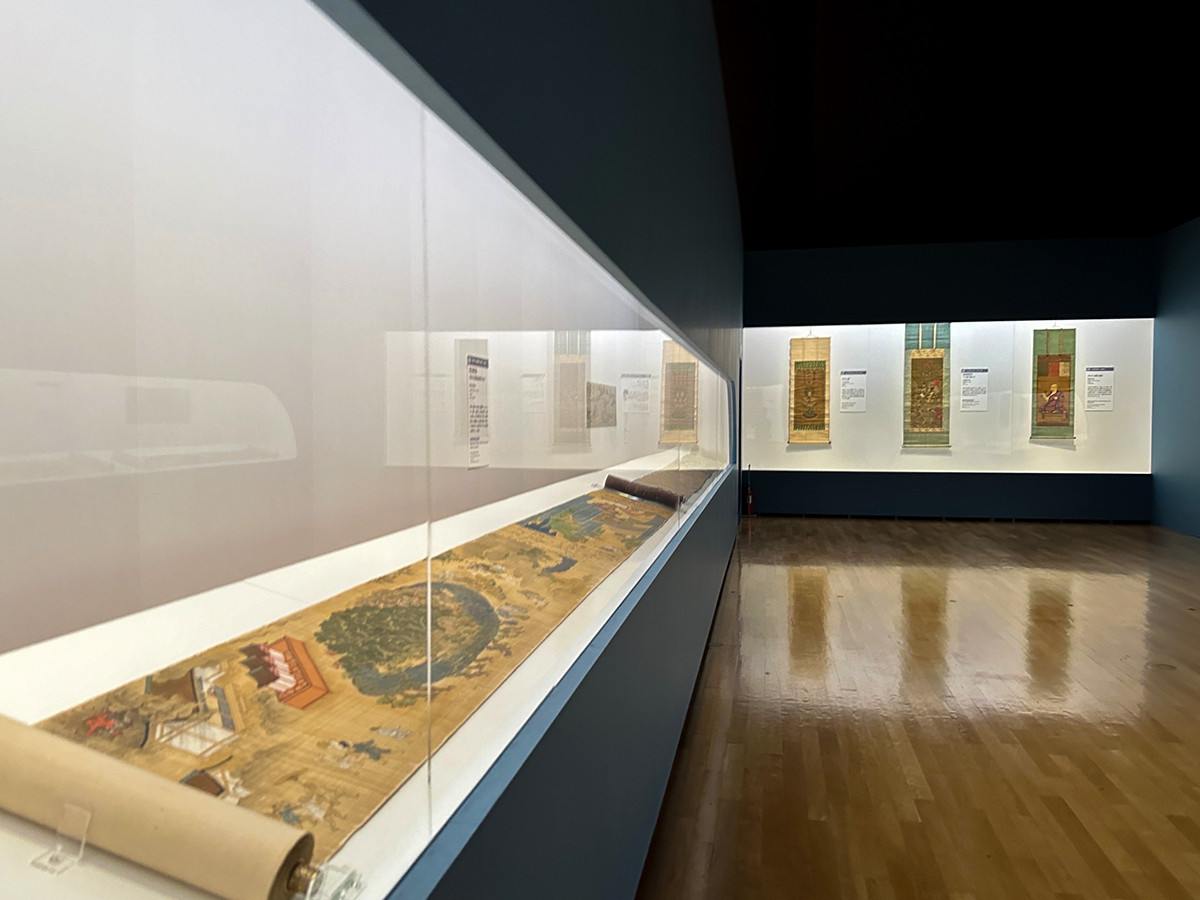 東京国立博物館 特別展「やまと絵 -受け継がれる王朝の美-」会場