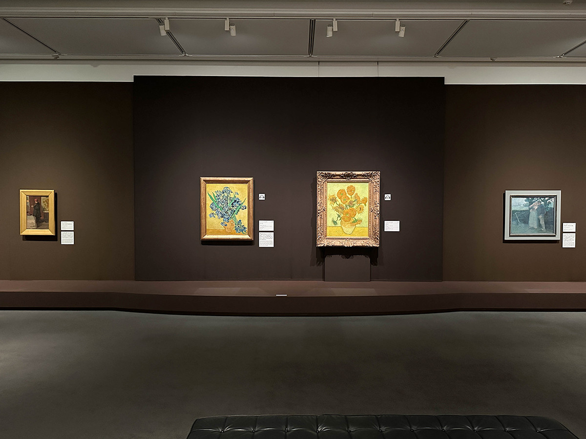 SOMPO美術館「ゴッホと静物画 ― 伝統から革新へ」　第2章「花の静物画 / 「ひまわり」をめぐって」