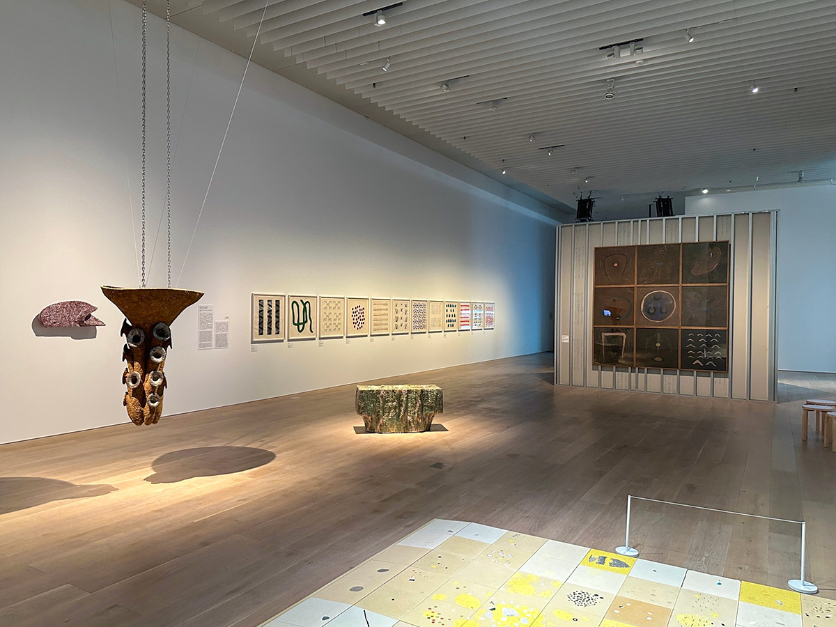 森美術館「私たちのエコロジー：地球という惑星を生きるために」会場