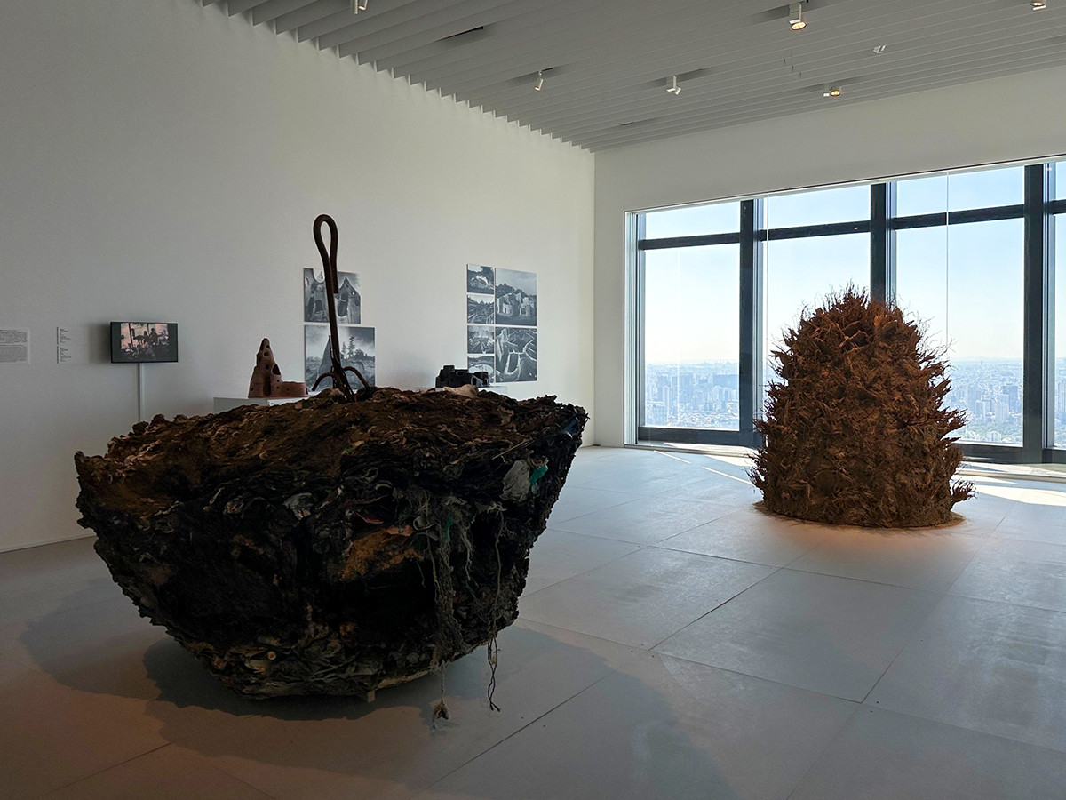 森美術館「私たちのエコロジー：地球という惑星を生きるために」会場