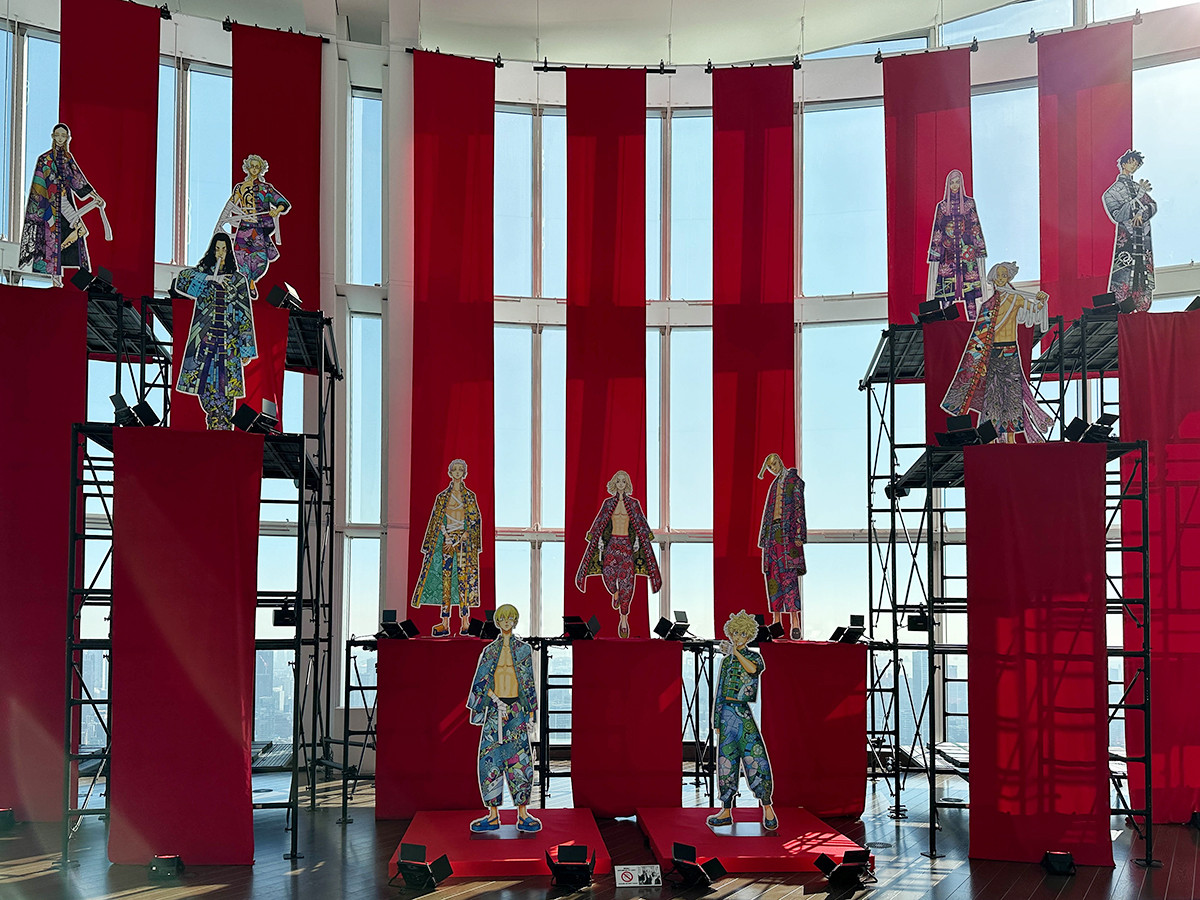 東京シティビュー「東京卍リベンジャーズ 描き下ろし新体験展 最後の世界線」会場