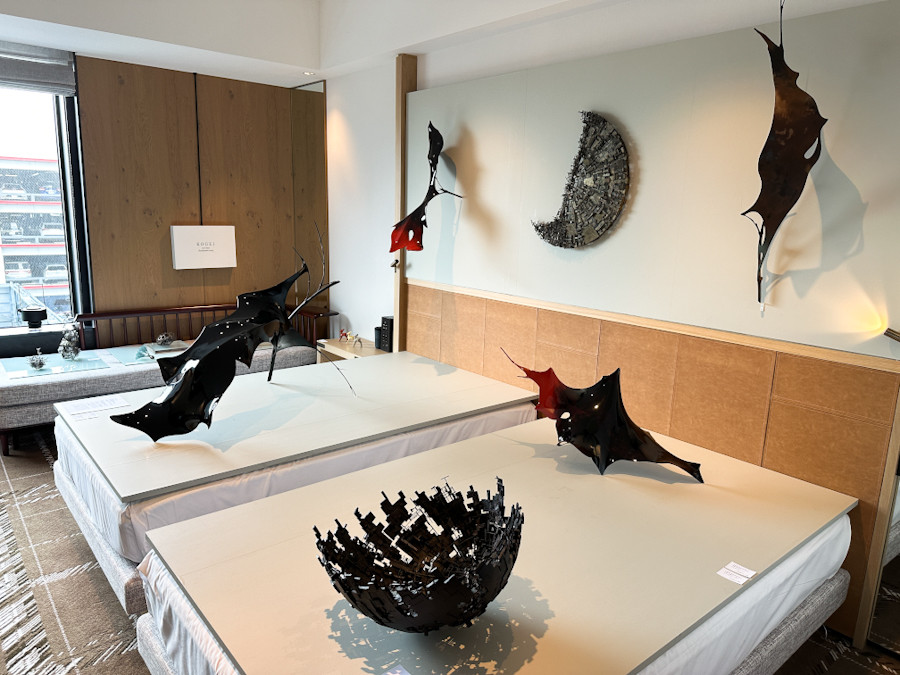 「KOGEI Art Fair Kanazawa 2023」会場より　ガレリアポンテ