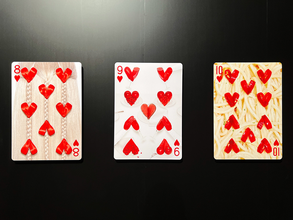 ラフォーレミュージアム原宿 吉田ユニ展「PLAYING CARDS」会場