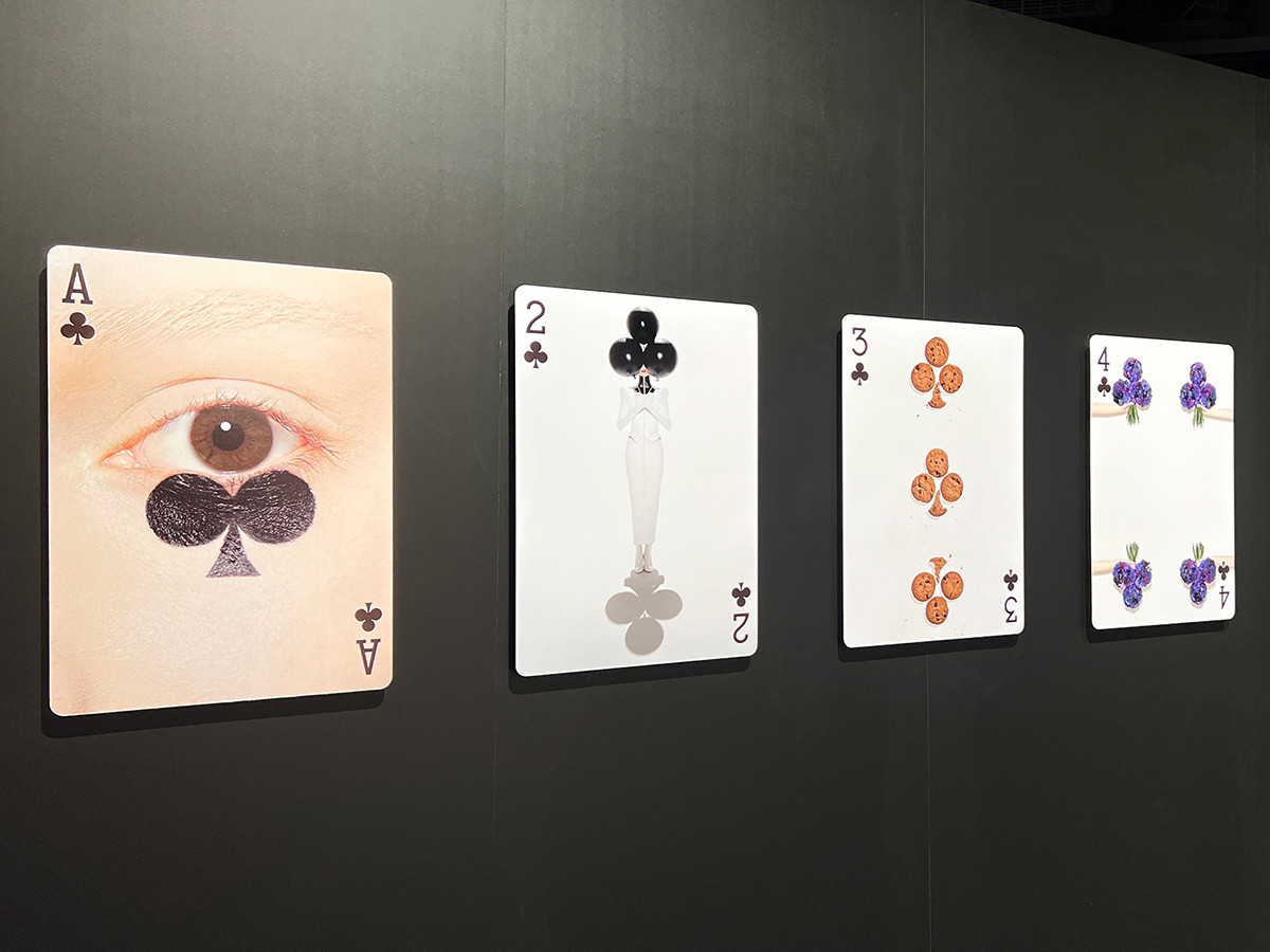 ラフォーレミュージアム原宿 吉田ユニ展「PLAYING CARDS」会場