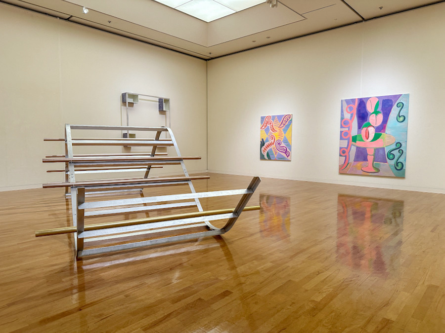 府中市美術館「白井美穂 森の空き地」会場