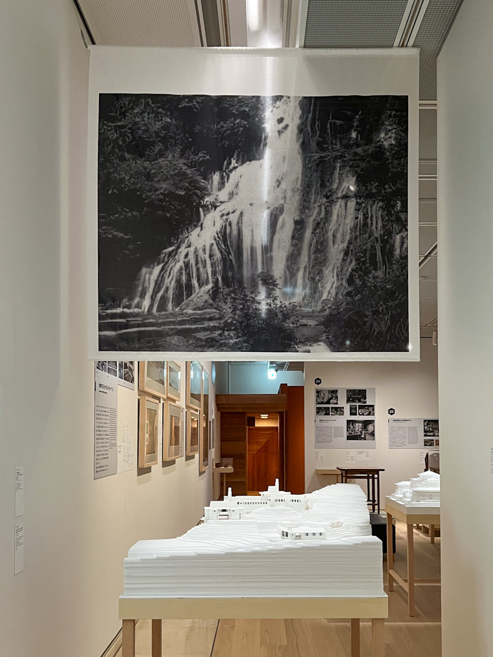 パナソニック汐留美術館「フランク・ロイド・ライト 世界を結ぶ建築」会場