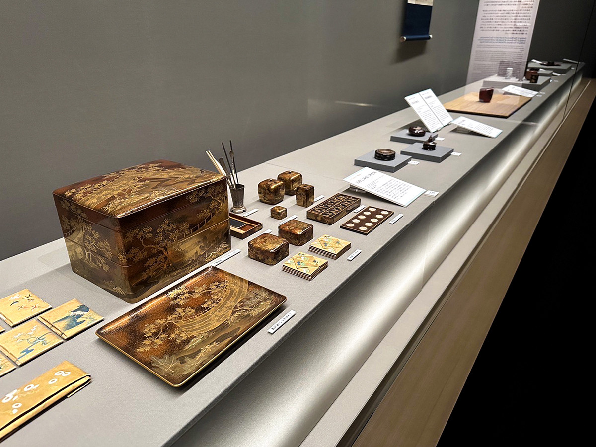 泉屋博古館東京 企画展「うるしとともに ―くらしのなかの漆芸美」会場