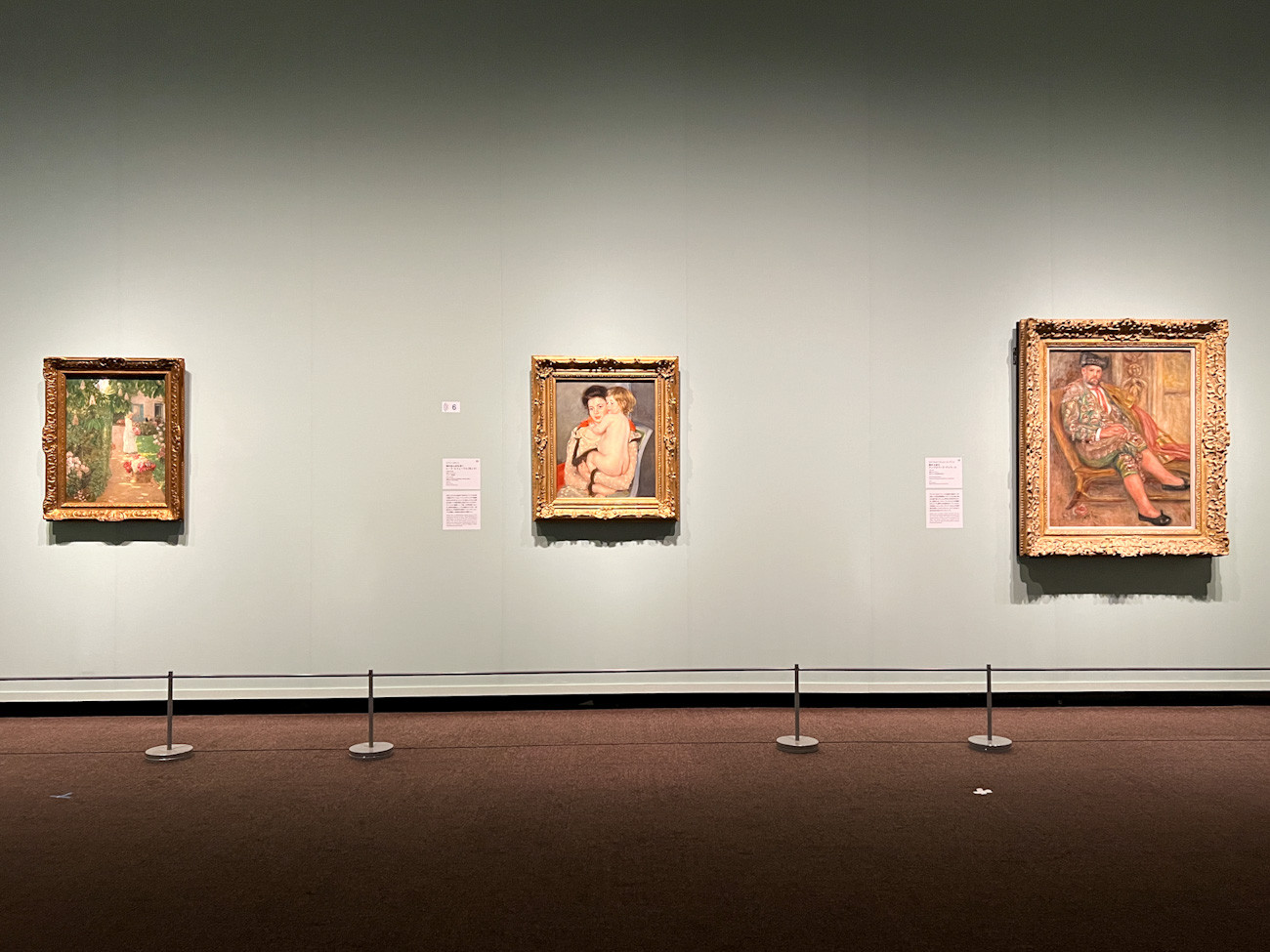東京都美術館「印象派 モネからアメリカへ ウスター美術館所蔵」会場