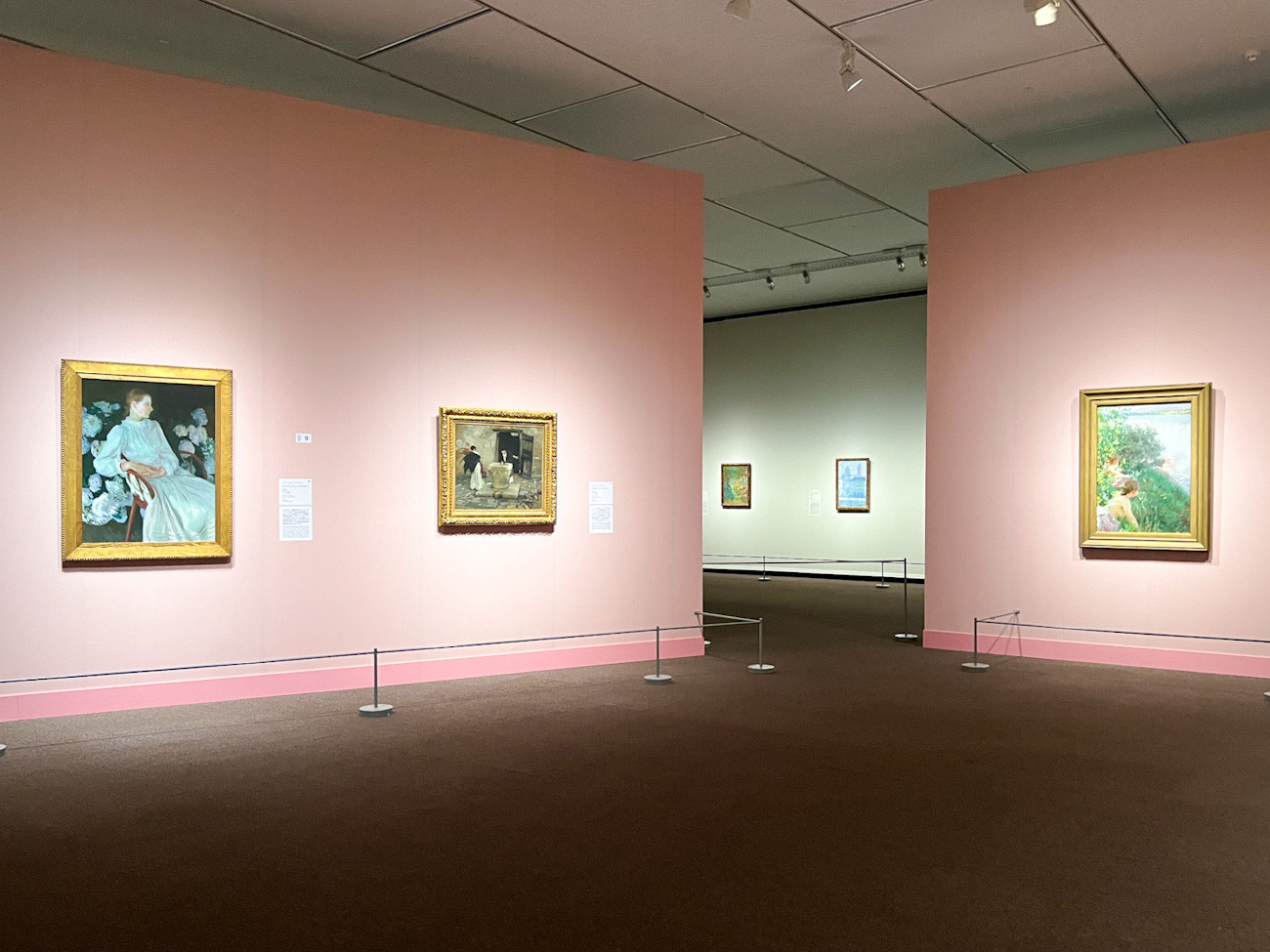 東京都美術館「印象派 モネからアメリカへ ウスター美術館所蔵」会場