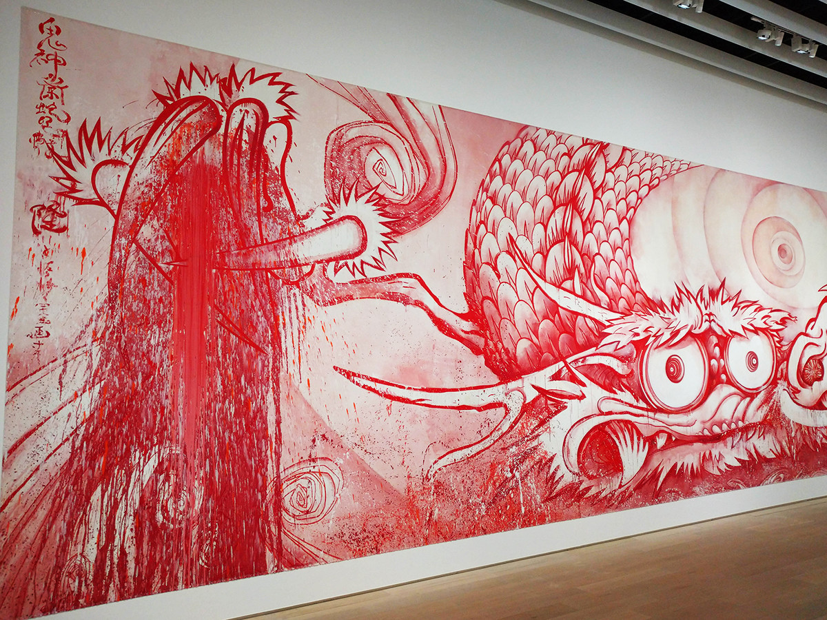 京都市京セラ美術館「村上隆 もののけ 京都」会場より