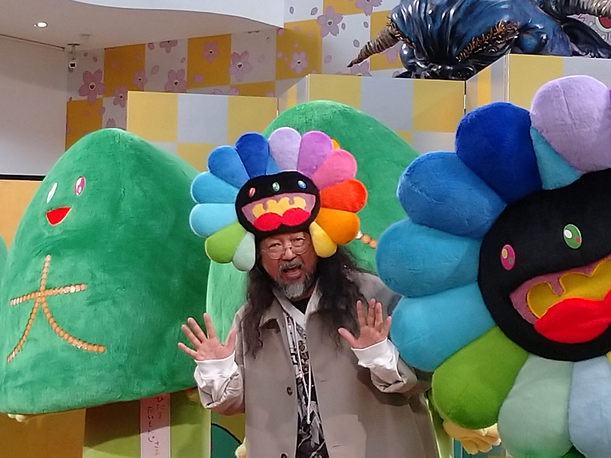 京都市京セラ美術館「村上隆 もののけ 京都」会場より 村上隆さん