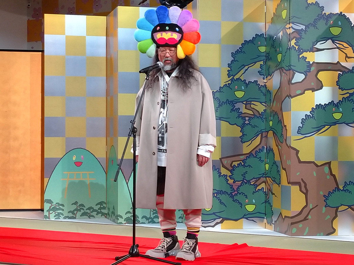京都市京セラ美術館「村上隆 もののけ 京都」会場より 村上隆さん