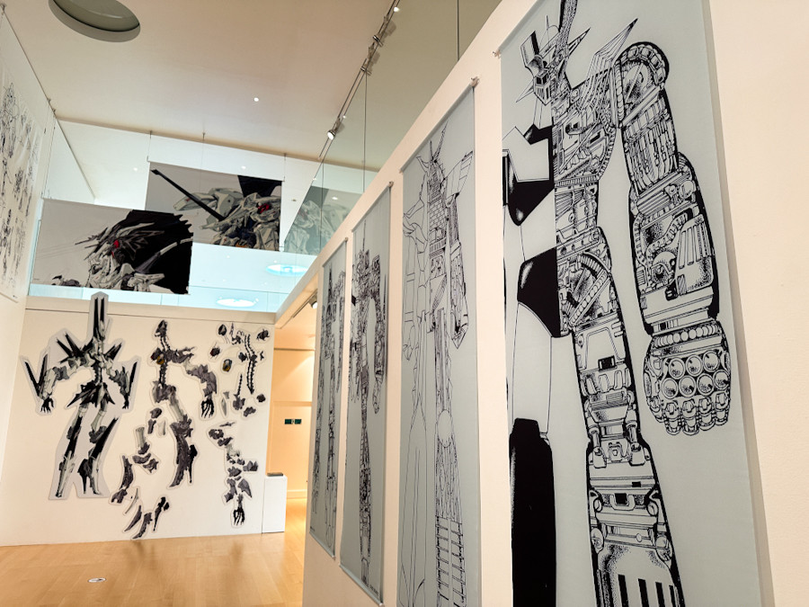 横須賀美術館「日本の巨大ロボット群像」会場