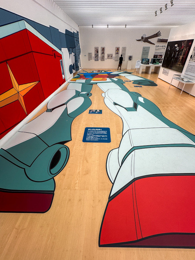 横須賀美術館「日本の巨大ロボット群像」会場