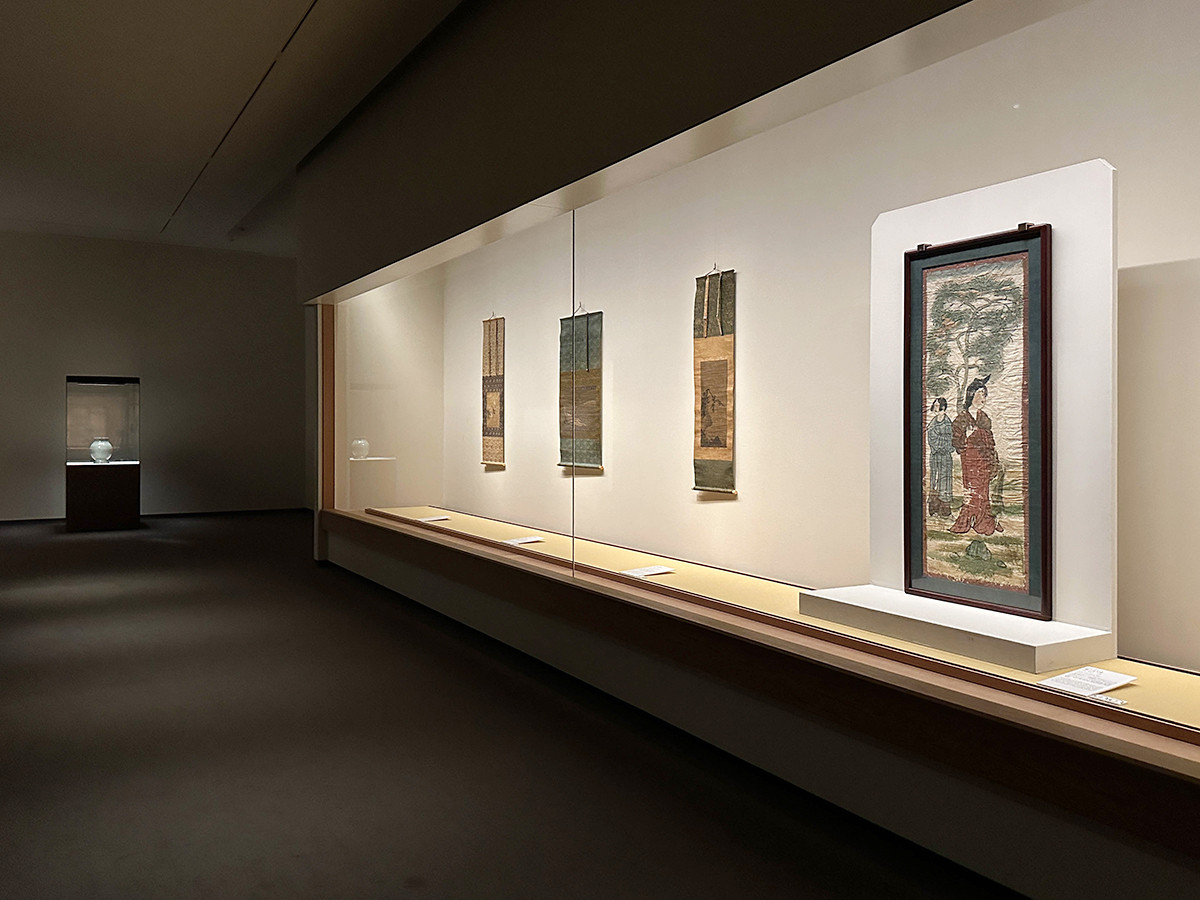 MOA美術館 名品展 国宝「紅白梅図屏風」展示風景