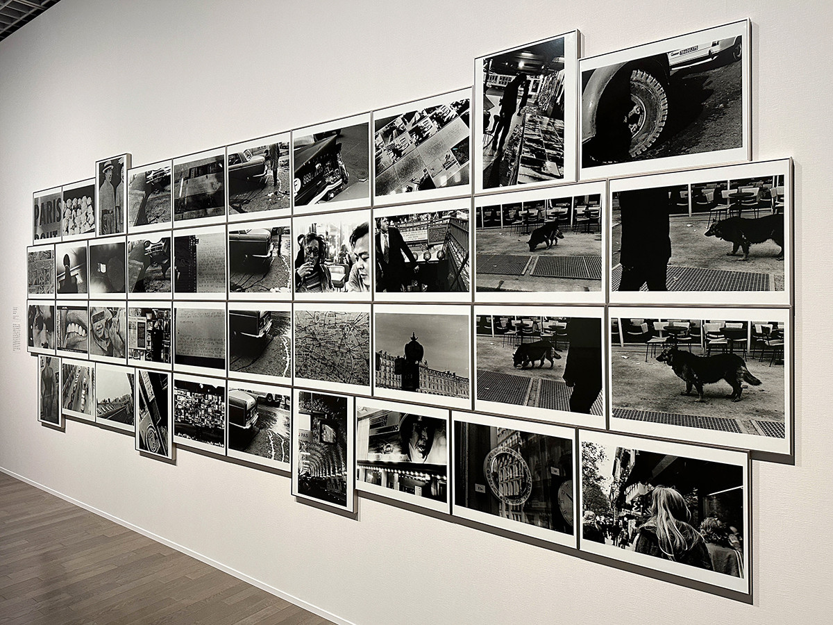 東京国立近代美術館「中平卓馬 火―氾濫」会場より 第2章「風景・都市・サーキュレーション」 《サーキュレーション ― 日付、場所、行為》【40点】1971年(2012年にプリント)東京国立近代美術館