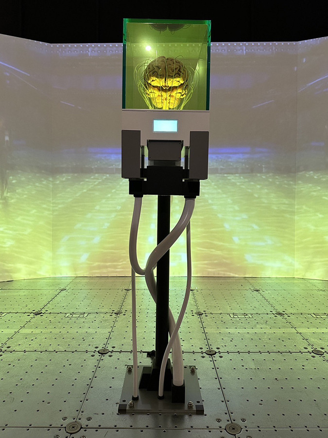 アニメ「PSYCHO-PASS サイコパス」の世界を追体験する展覧会 ― 松坂屋