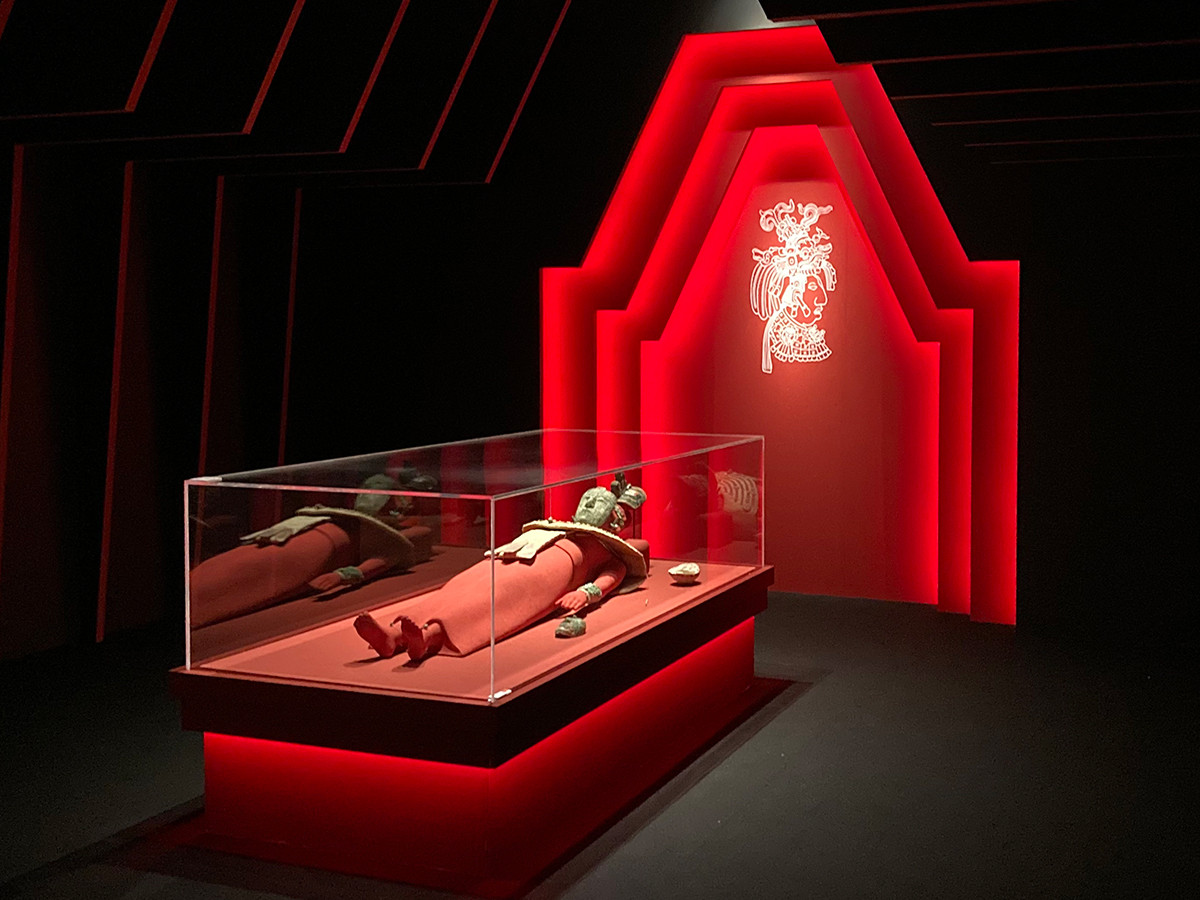 特別展「古代メキシコ ―マヤ、アステカ、テオティワカン」会場