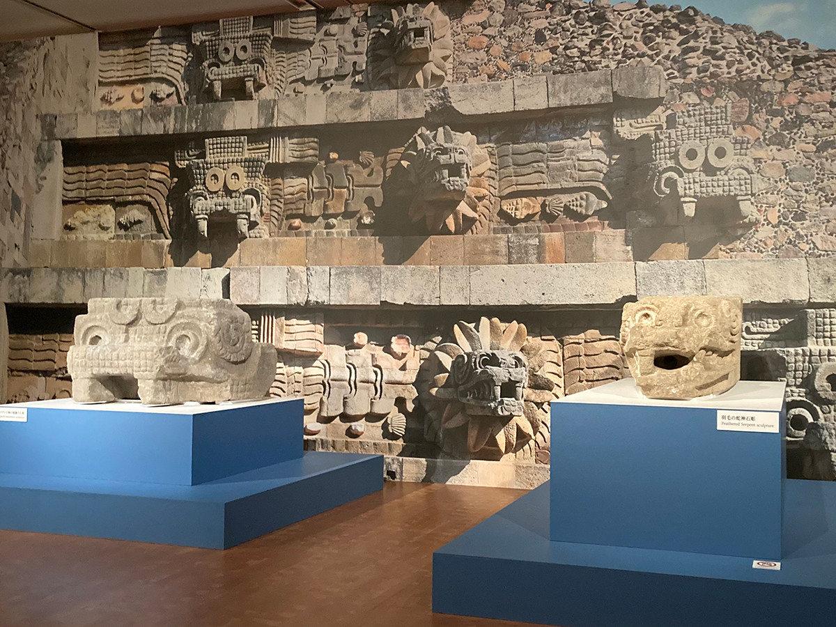特別展「古代メキシコ ―マヤ、アステカ、テオティワカン」会場