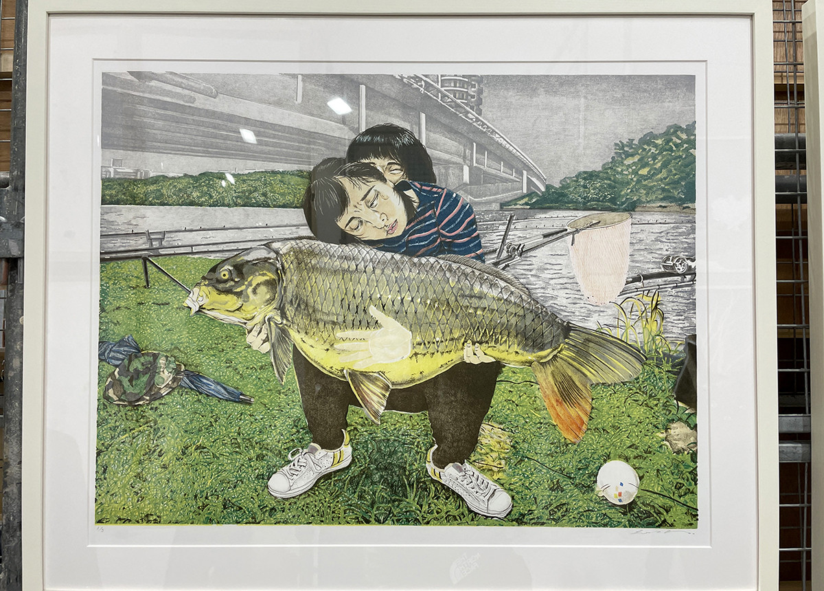 注目の作家 松元悠さんの作品。マイナビ ART AWRAD 優秀賞を受賞。