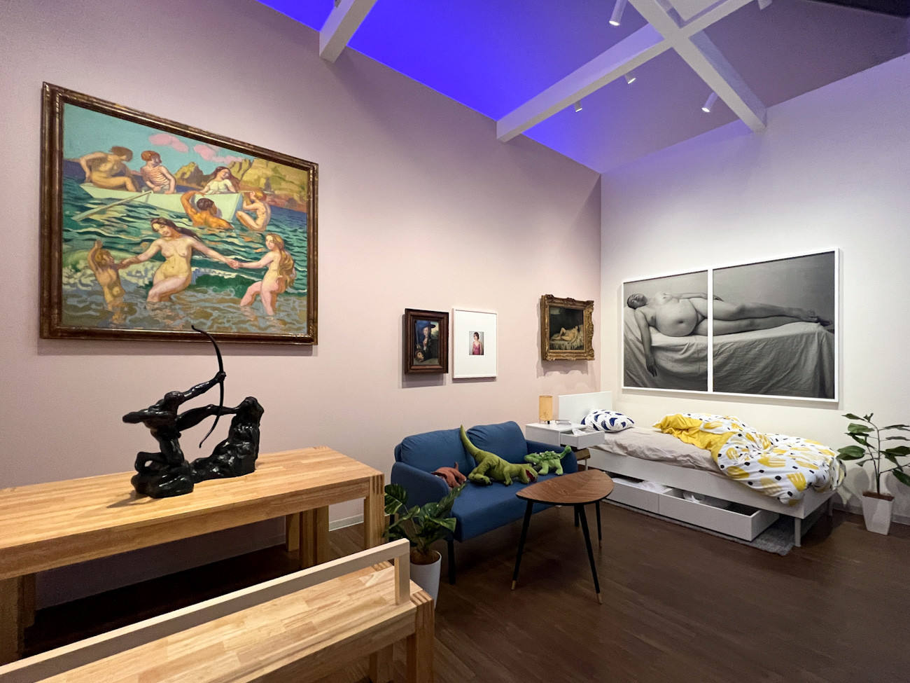  国立西洋美術館「ここは未来のアーティストたちが眠る部屋となりえてきたか？」会場