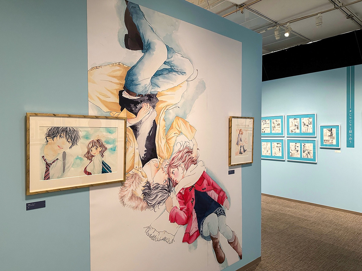 松屋銀座8階イベントスクエア「咲坂伊緒展 アオハルノキオク」会場