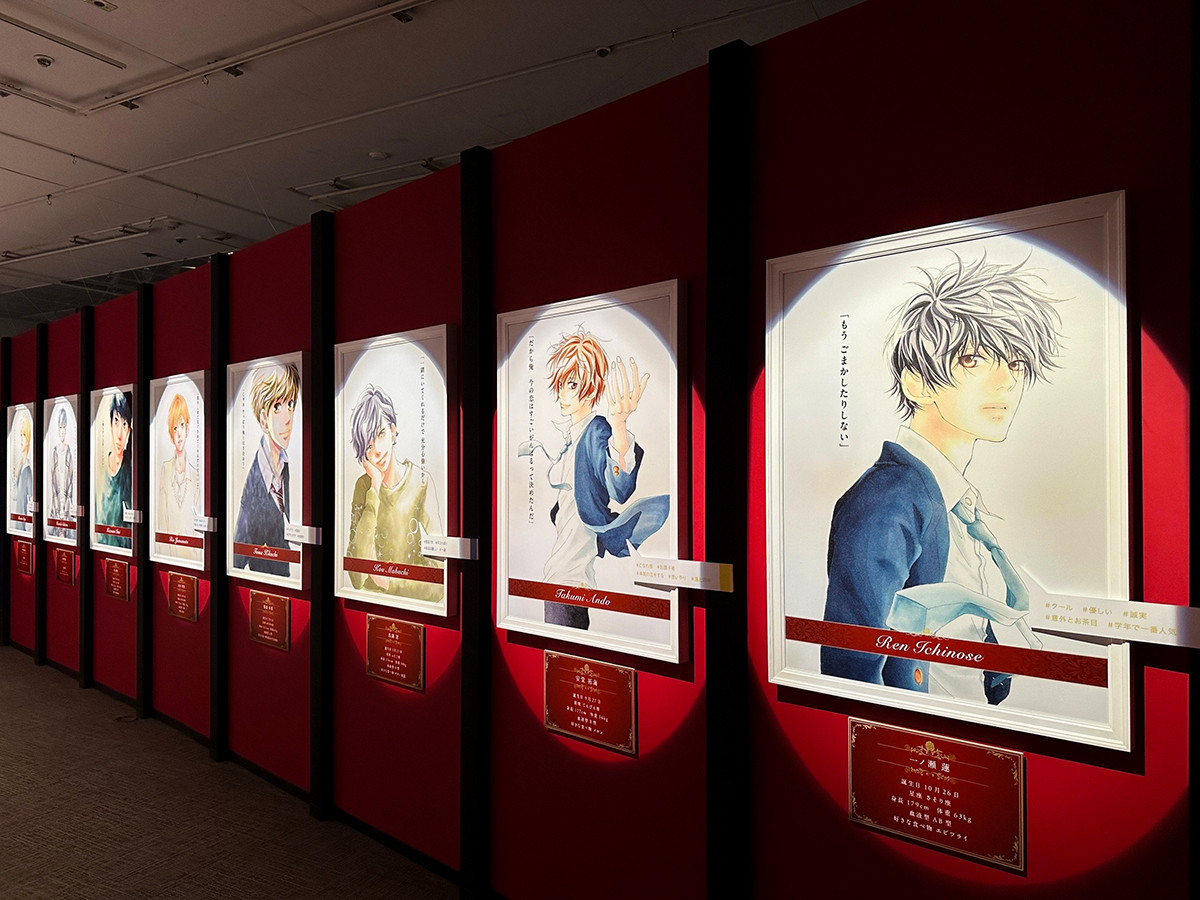  松屋銀座８階イベントスクエア「咲坂伊緒展　アオハルノキオク」会場