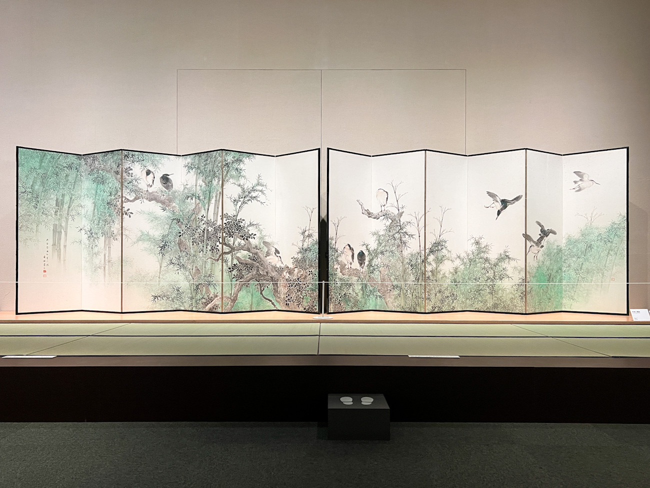 練馬区立美術館「生誕150年 池上秀畝―高精細画人―」会場