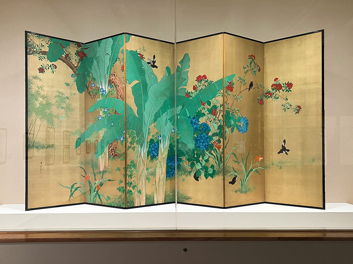 練馬区立美術館「生誕150年 池上秀畝―高精細画人―」 池上秀畝《盛夏》1933年 水野美術館