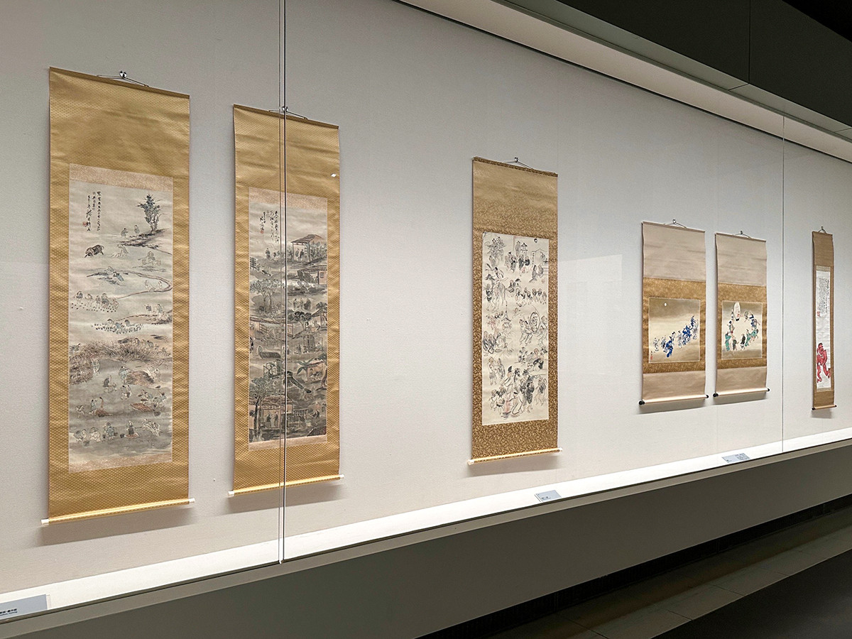 京都国立近代美術館「没後100年 富岡鉄斎」会場