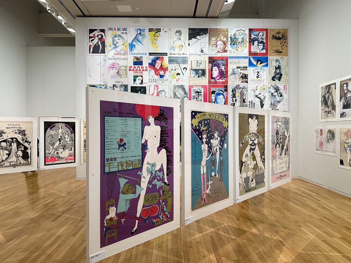 東京オペラシティ アートギャラリー「宇野亞喜良展 AQUIRAX UNO」会場