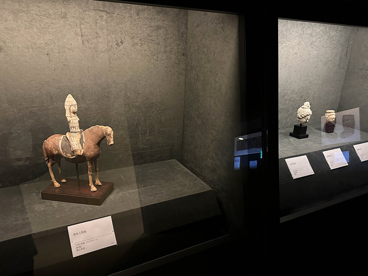 平山郁夫シルクロード美術館 展示室4「シルクロードコレクション」