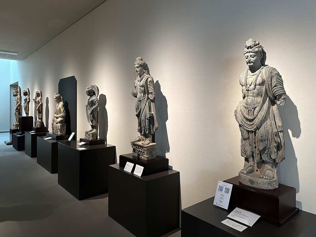 平山郁夫シルクロード美術館 展示室1「シルクロードの仏たち」