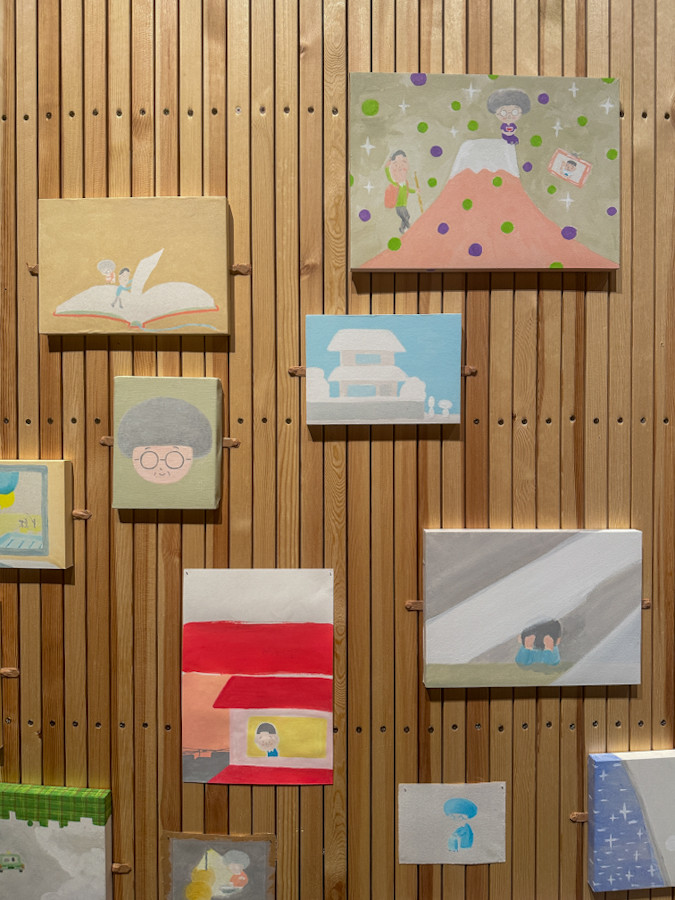 PLAY! MUSEUM「ふたり 矢部太郎展」会場