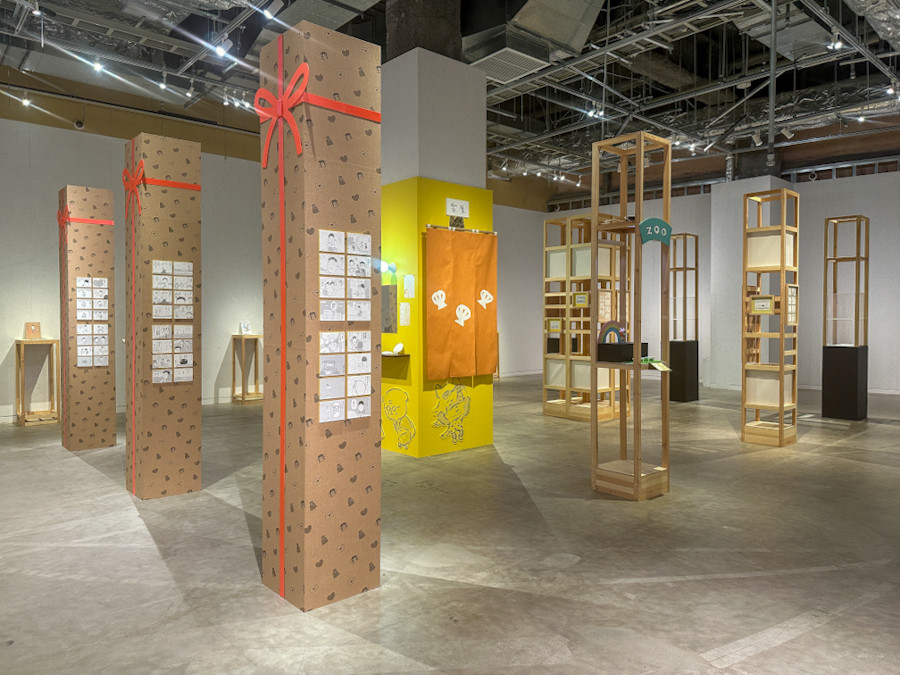 PLAY! MUSEUM「ふたり 矢部太郎展」会場