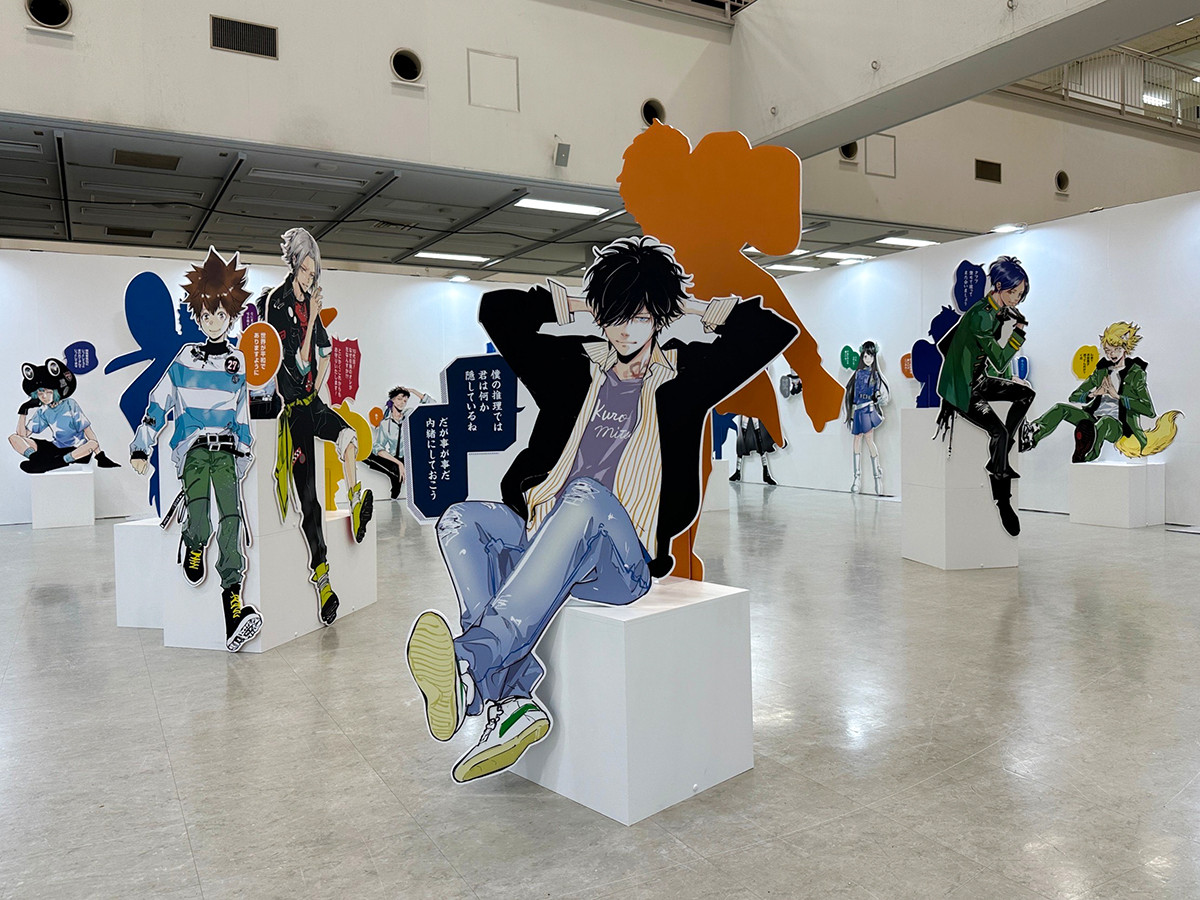 「天野明展 The Characters」エンディングエリア ©天野明/集英社