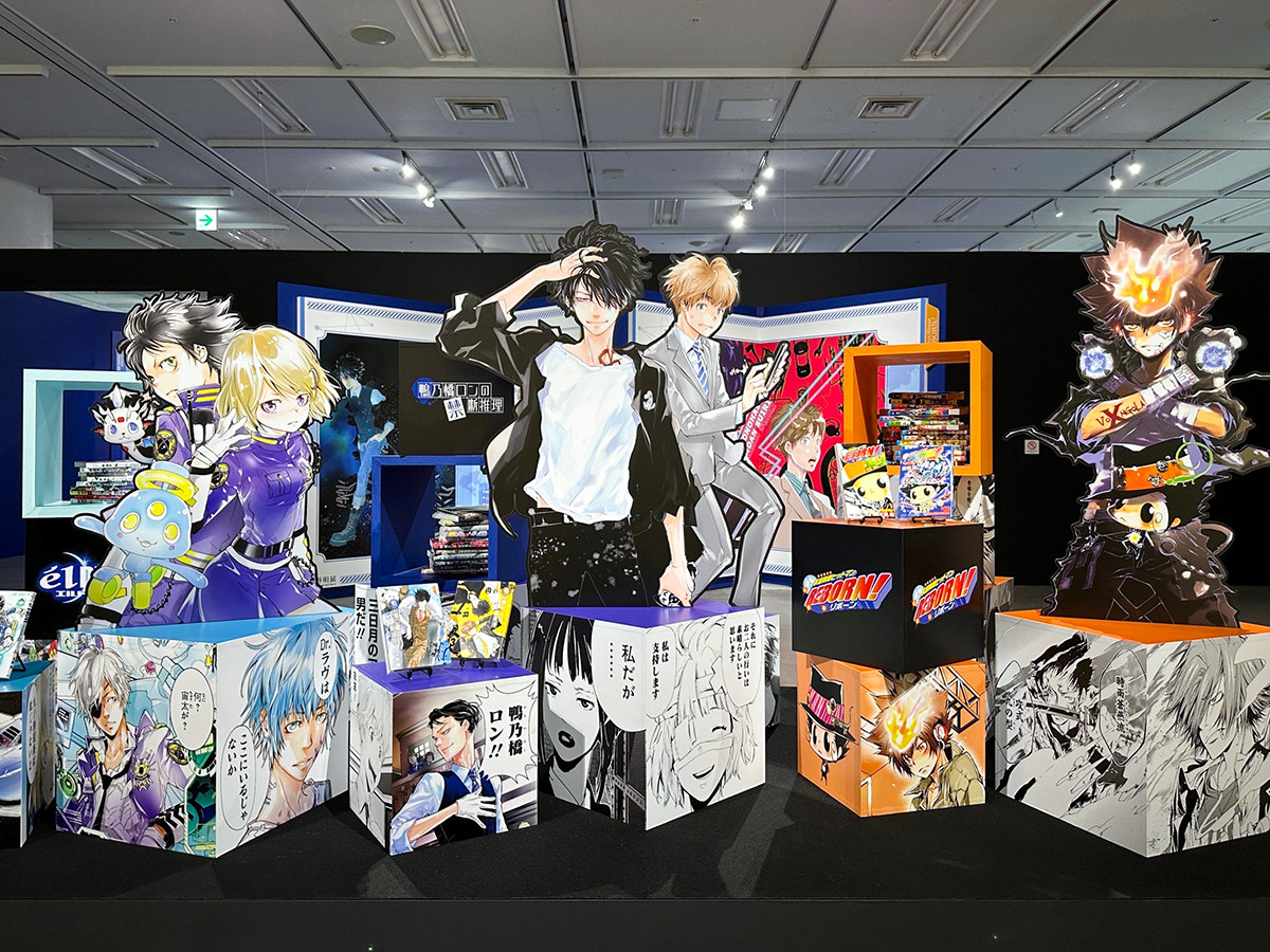 「天野明展 The Characters」オープニングエリア ©天野明/集英社