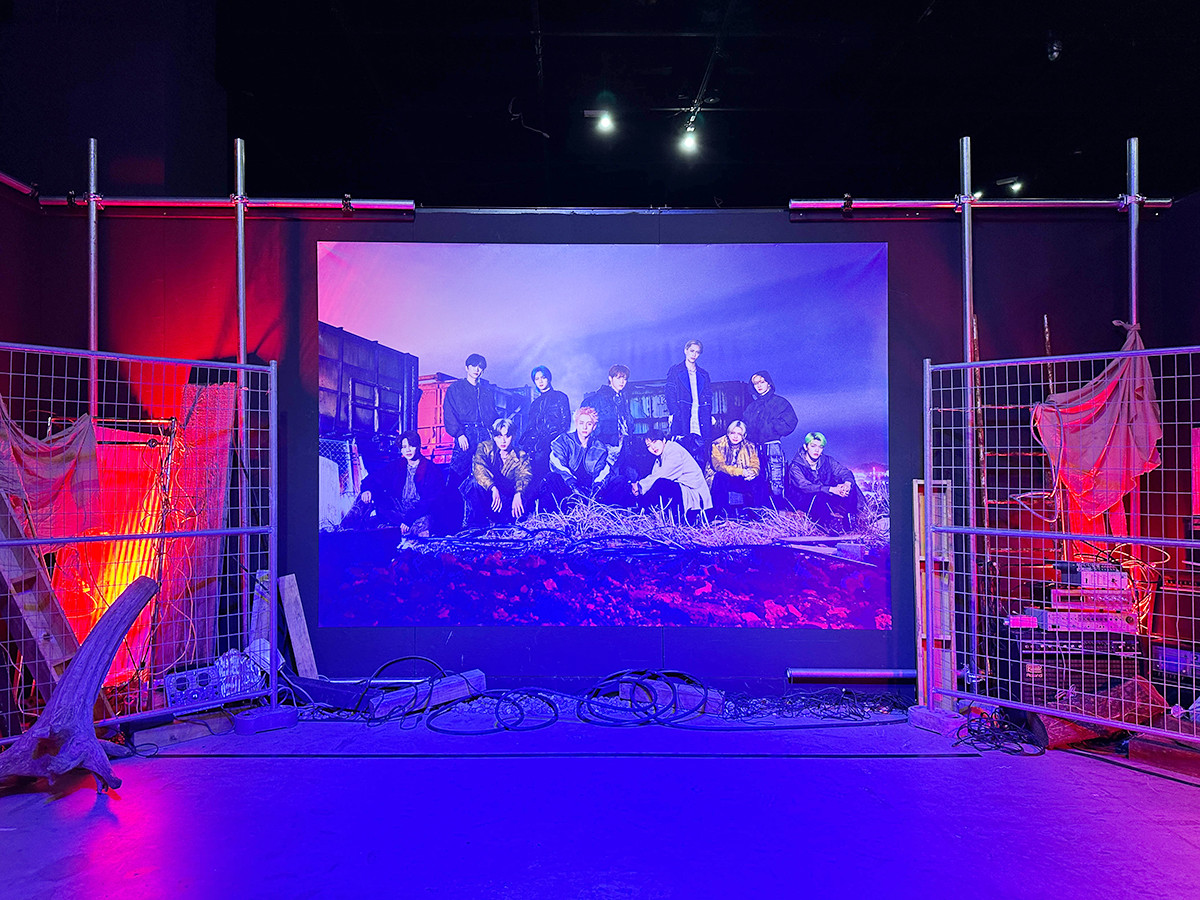 Gallery AaMo「INI EXHIBITION -DESTINED HORIZONS-」会場