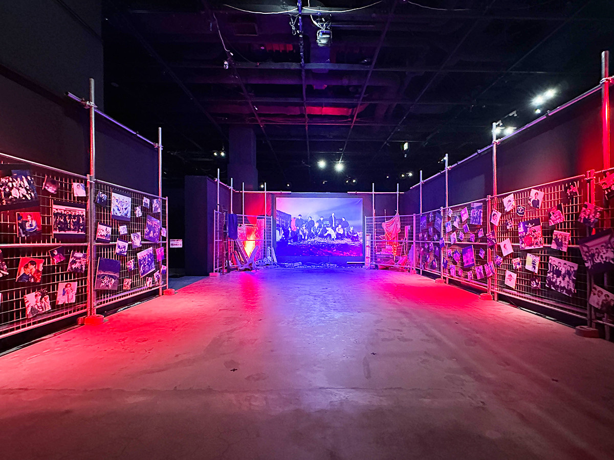 Gallery AaMo「INI EXHIBITION -DESTINED HORIZONS-」会場