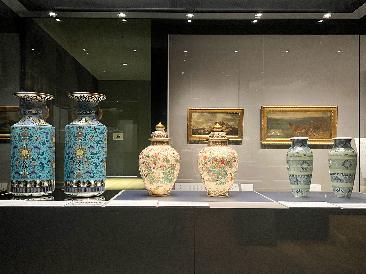 明治神宮ミュージアム「受け継がれし明治のドレス」会場