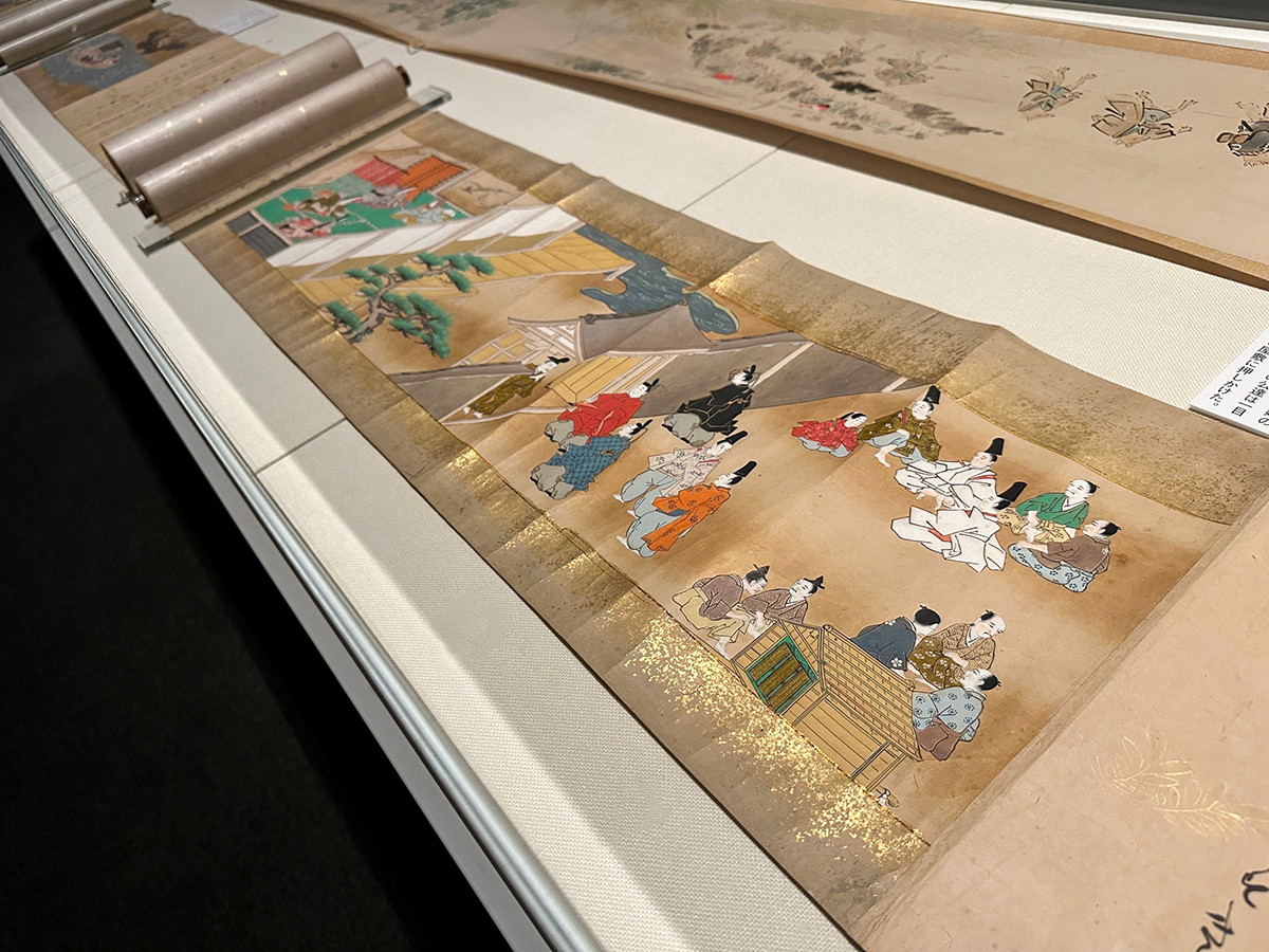 泉屋博古館東京「歌と物語の絵 ― 雅やかなやまと絵の世界」会場