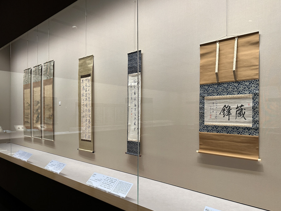 根津美術館「古美術かぞえうた-名前に数字がある作品-」会場