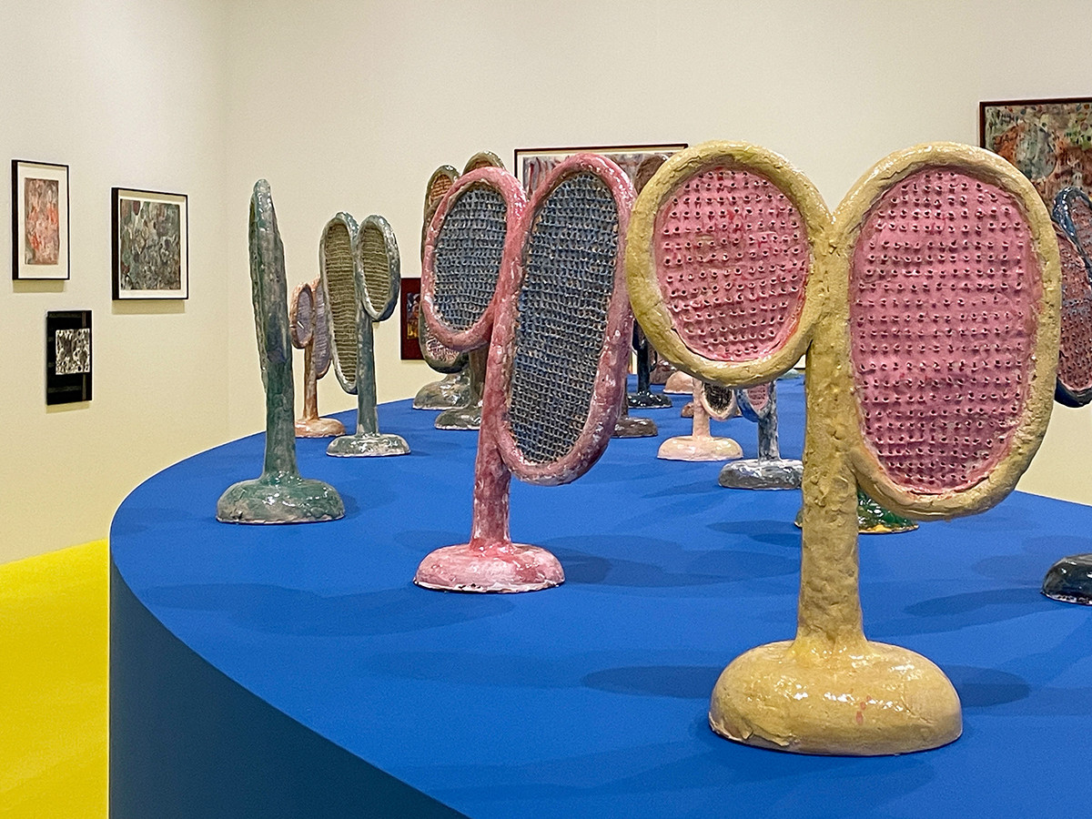 国立国際美術館「梅津庸一 クリスタルパレス」会場