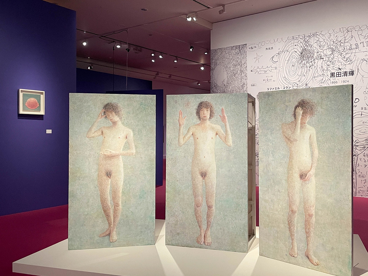 国立国際美術館「梅津庸一 クリスタルパレス」会場