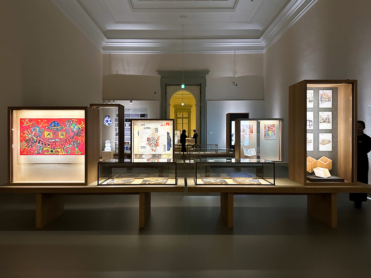 東京国立博物館 表慶館「カルティエと日本 半世紀のあゆみ 『結 MUSUBI』展 会場