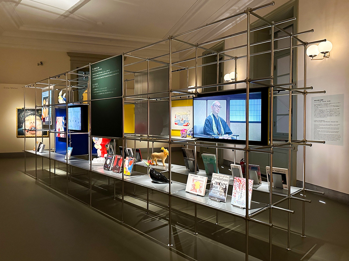 東京国立博物館 表慶館「カルティエと日本 半世紀のあゆみ 『結 MUSUBI』展 会場