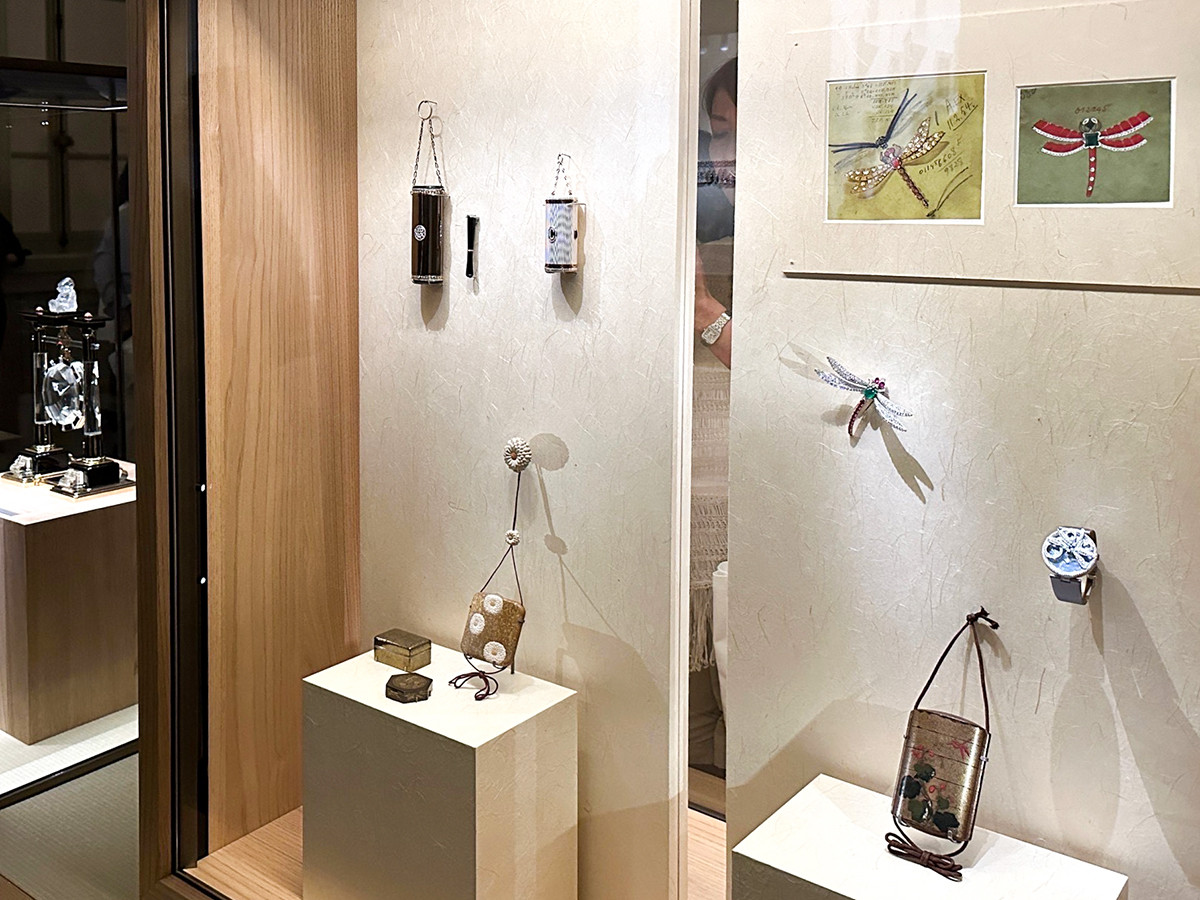 東京国立博物館 表慶館「カルティエと日本 半世紀のあゆみ 『結 MUSUBI』展 会場